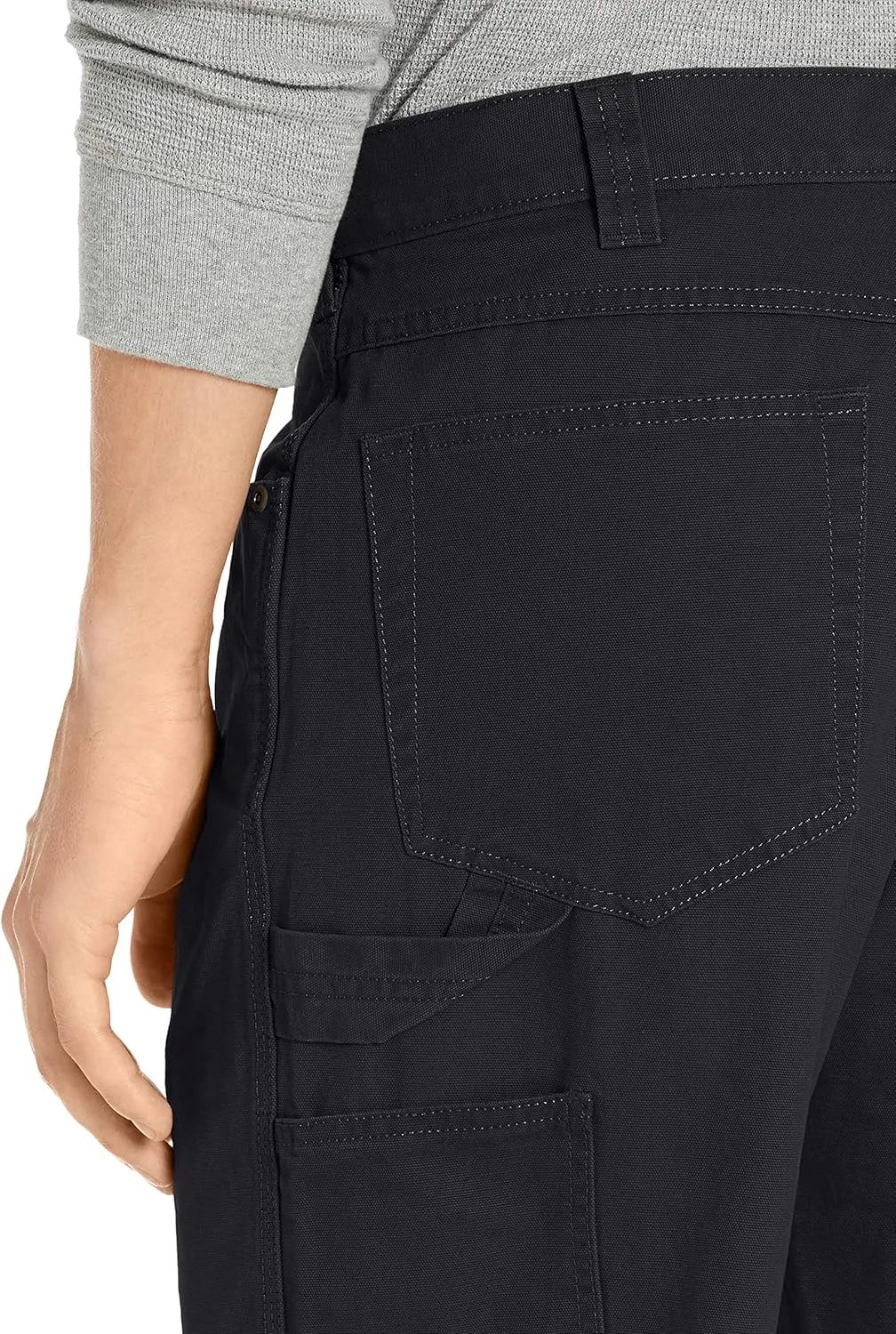 Amazon Essentials Men's Relaxed-Fit Carpenter Pants with Tool Pockets