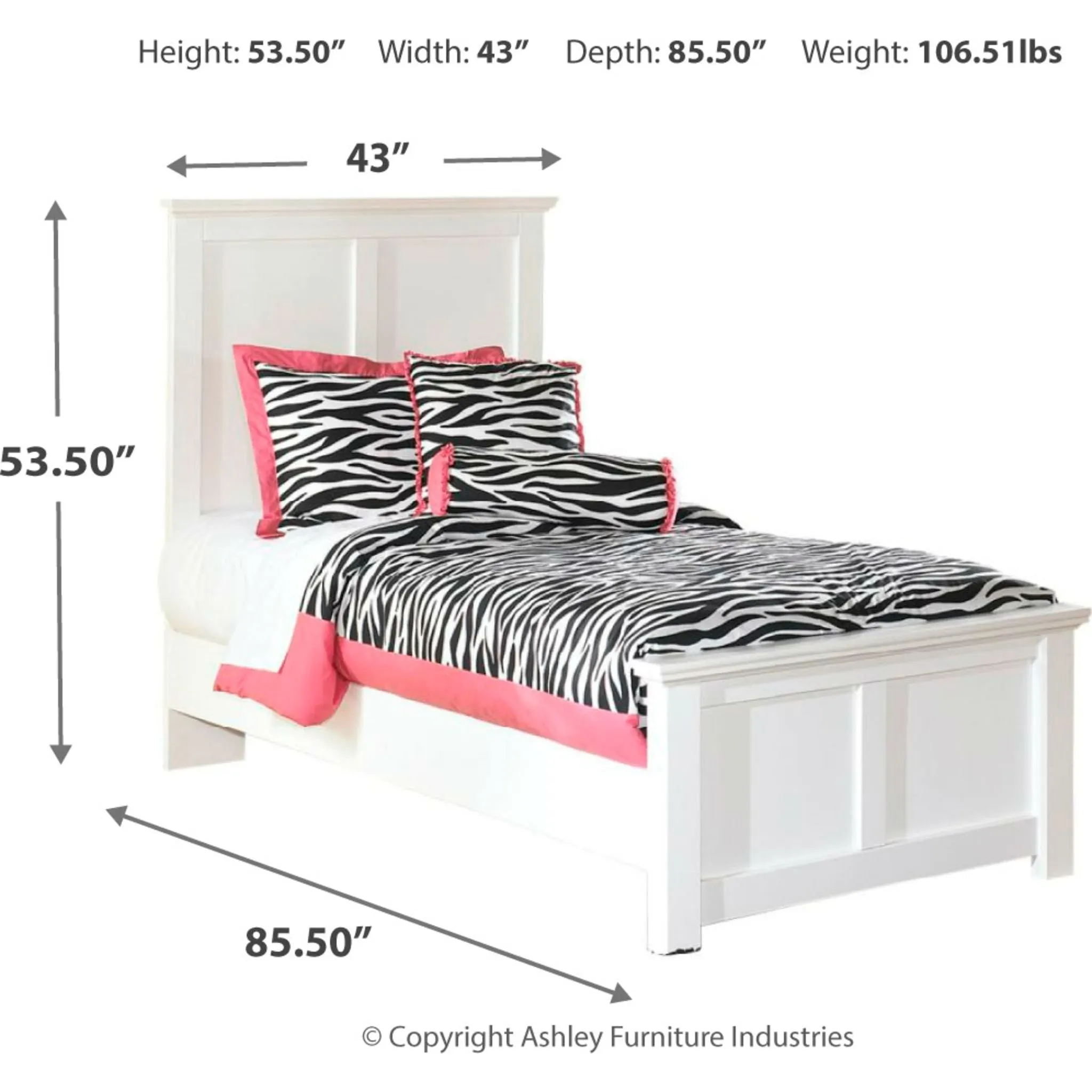 Bostwick Shoals 5 Piece Panel Bedroom