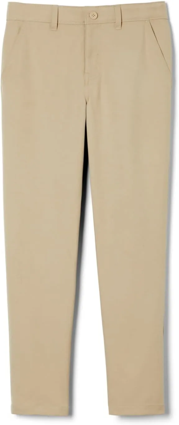 French Toast Boys' Slim Fit Taper Leg Performance Pant